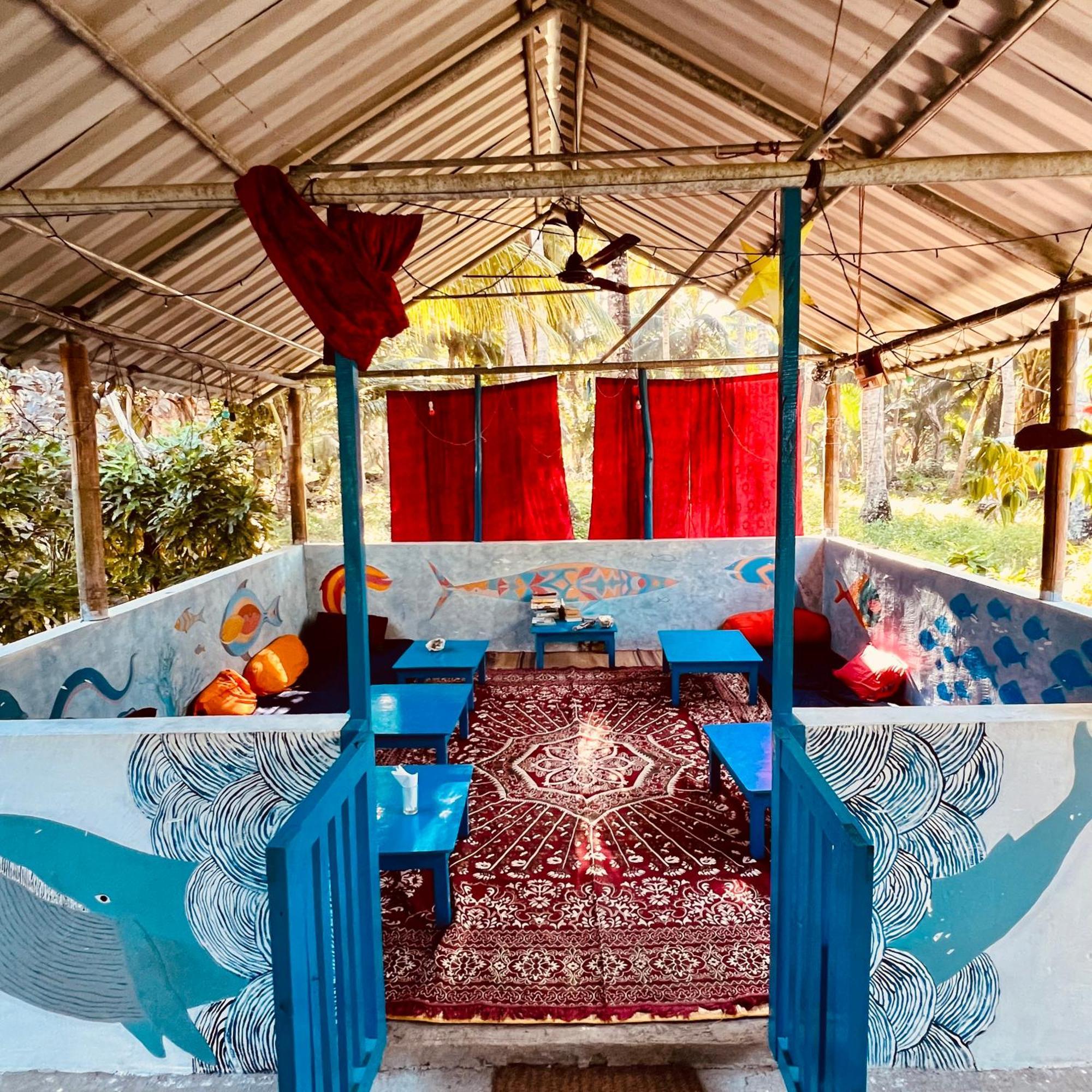 Blue Sea Restaurant & Bungalows Sitapur Kültér fotó